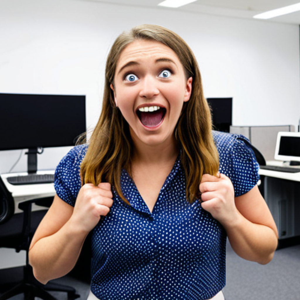 **Image Prompt 1**: "A new employee on their first day in a large technical support company, looking excited yet nervous as they step into the office. The scene includes a modern office environment with colleagues welcoming them and technology-related elements in the background, such as computers and support tools."