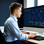 **

"A young IT professional, fully clothed in a modest business casual outfit (dress shirt and slacks), working at a computer in a modern startup office environment. Network security diagrams are visible on the screen. Safe for work, appropriate content, perfect anatomy, correct proportions, well-formed hands, professional, family-friendly."

**